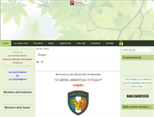 Tablet Screenshot of guardie-ambientali.it